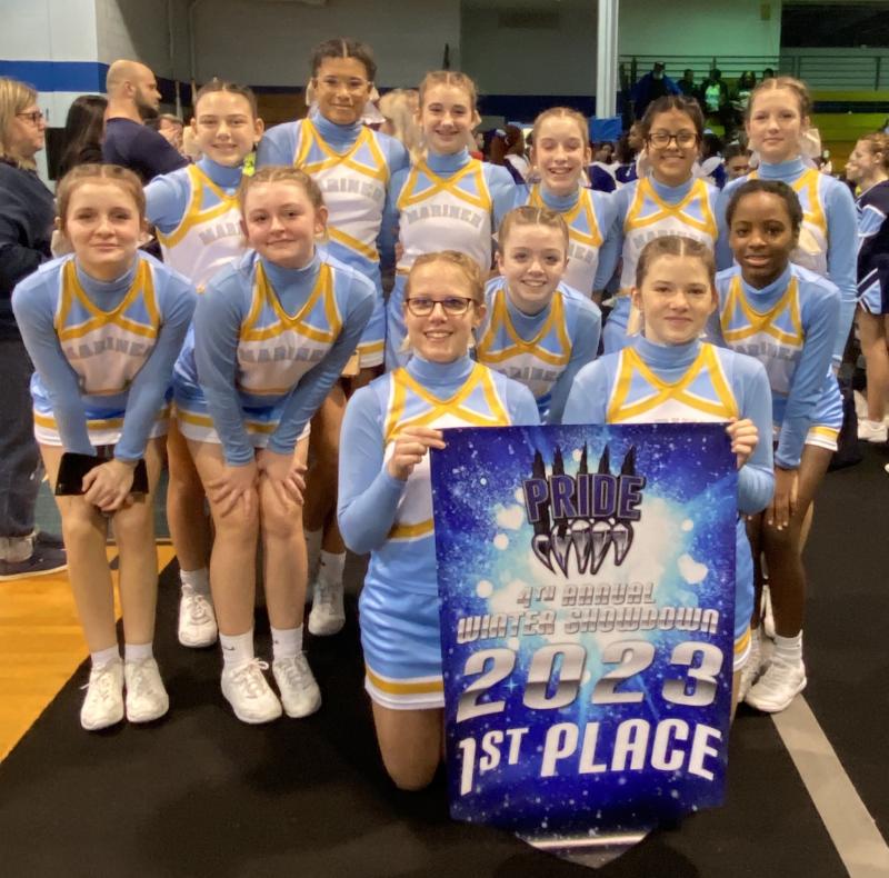 Mariner Middle Cheer Team Places First In Competition Cape Gazette